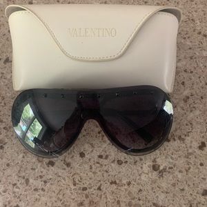 Black Valentino studded sunglasses